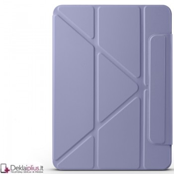 Smart Folio dirbtinės odos atverčiamas dėklas - levander grey (Apple Ipad Pro 13 (2024-2025)